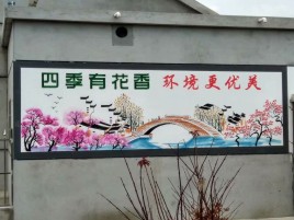 大田墙绘的特点和形势