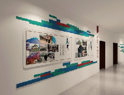 大田企业文化墙用什么材料好？