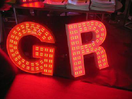 大田LED发光字常见的安装误区。