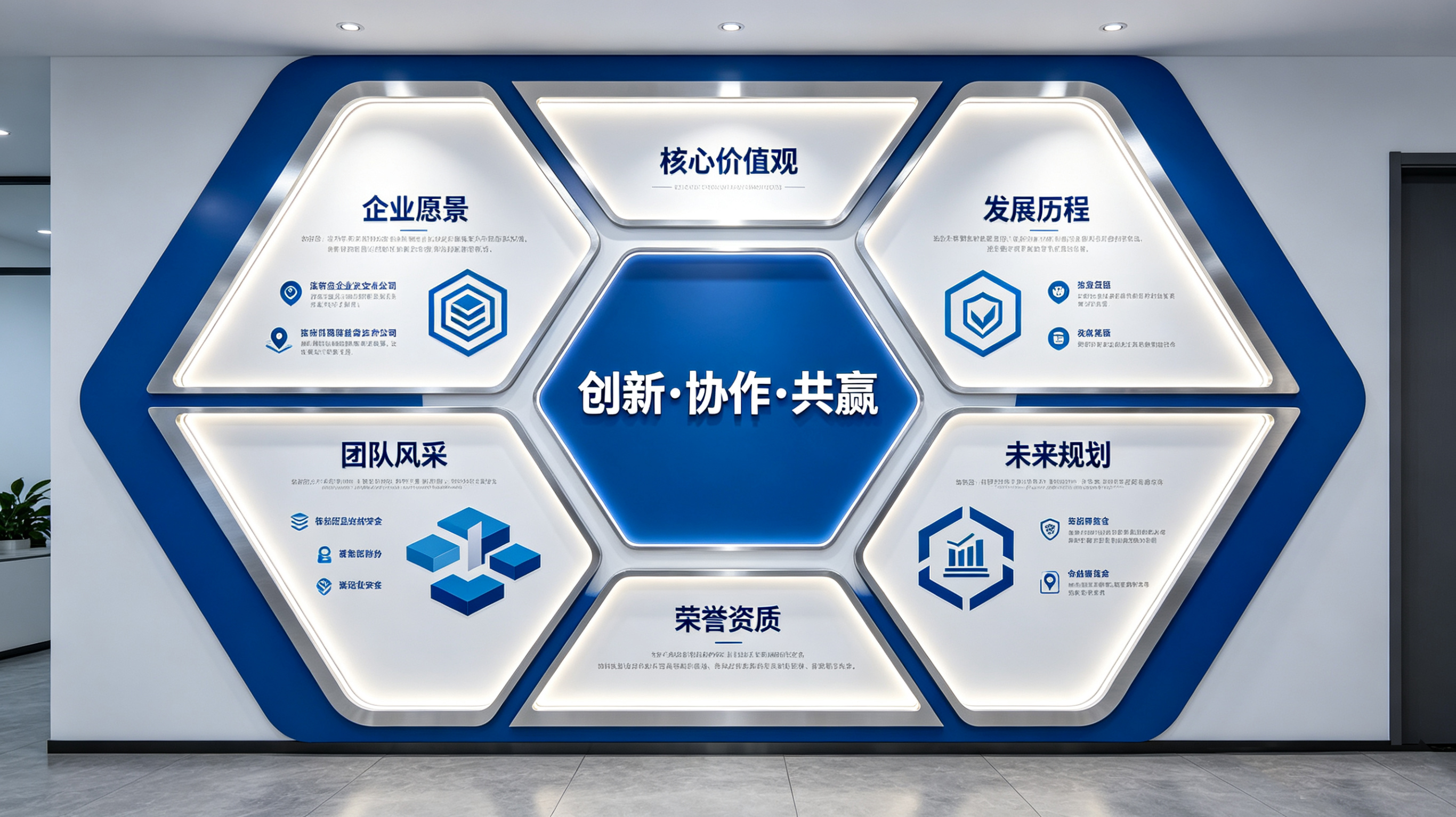 大田企业文化墙六边形避坑指南（新手常犯5个错误）